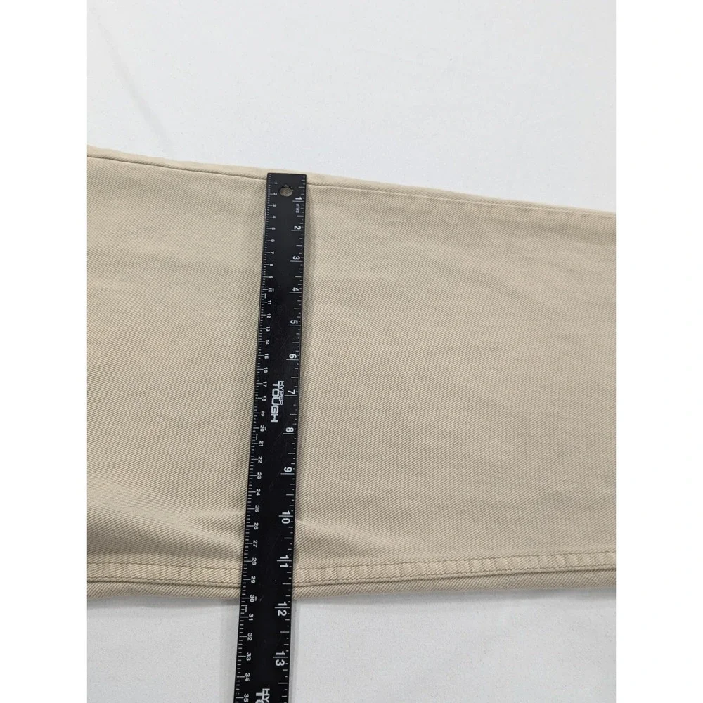 Vintage Men's 90s 00s Levi's‎ Silvertab Loose Fit Jeans 36x30 Beige Tan Baggy